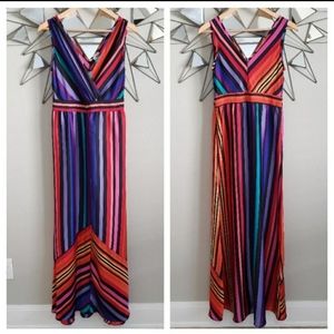 Worthington Multi-Color Maxi Dress